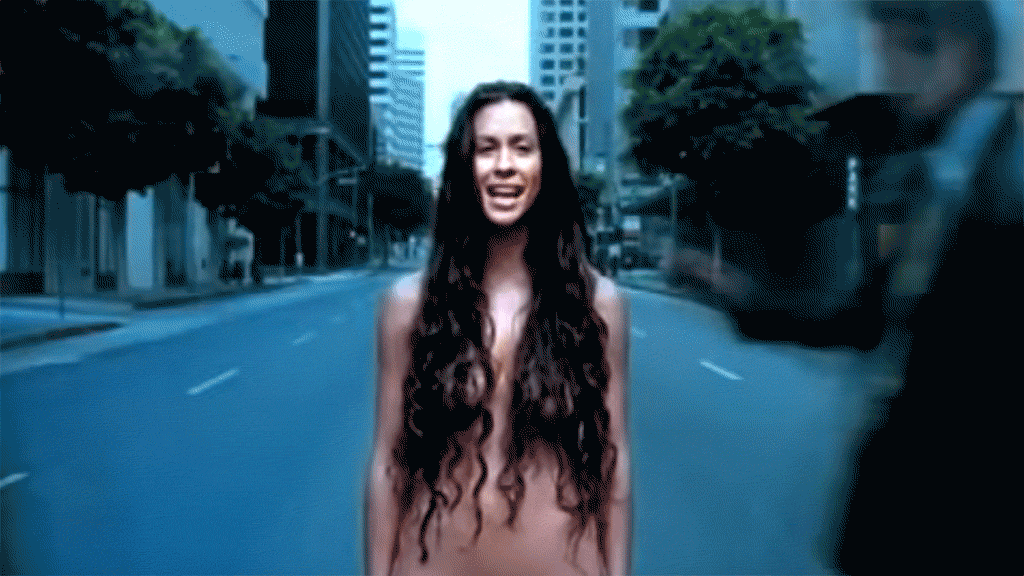 Alanis Morissette. Now here's a lady I'd like to mystery dance with.